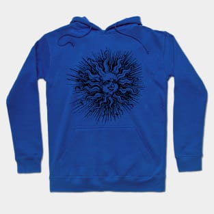 Sun Woodcut Hoodie